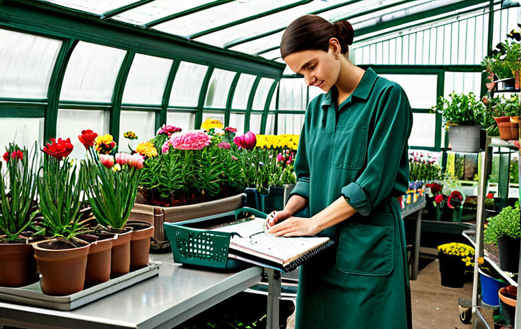 원예디자이너 업무 효율화 팁 - Automated Garden Care System**

"Close-up of an automatic sprinkler system watering a flower bed in ...