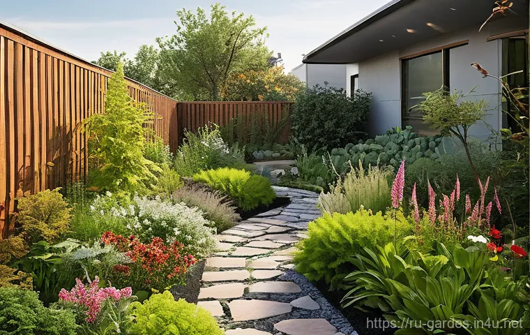 원예디자이너 이론 교육의 중요성 - **Prompt:** A landscape designer, a woman in her late 30s with a thoughtful expression, stands in a ...